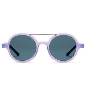 Komono sunglasses NEW Vivien violet black silver round